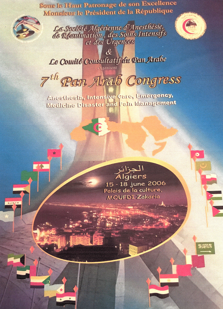 Previous Pan Arab Congresses Announcements since 1985