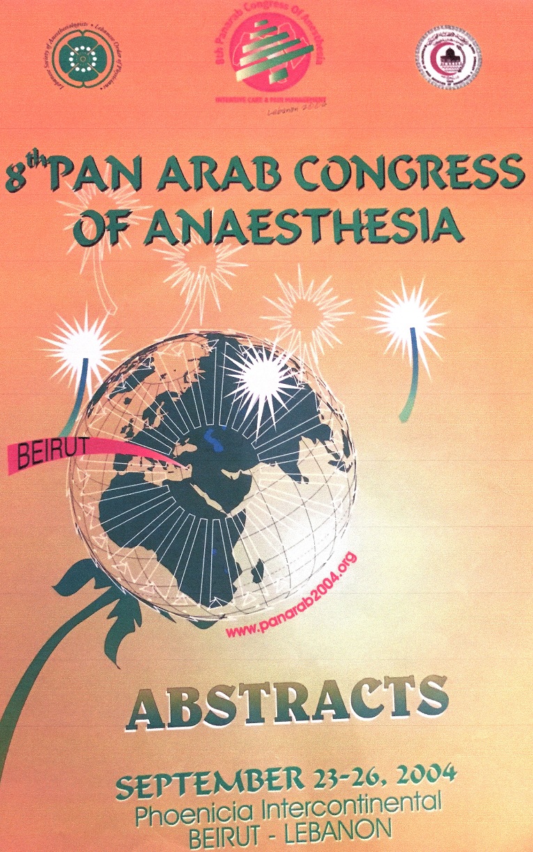 Previous Pan Arab Congresses Announcements since 1985